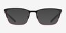 ARNETTE Fizz Matte Black MetalEyeglass Frames from EyeBuyDirect, with Tinted Lenses