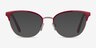 Vogue Eyewear VO4088 Red Gold MetalEyeglass Frames from EyeBuyDirect, with Tinted Lenses