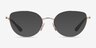 Vogue Eyewear VO4128 Pale Gold MetalEyeglass Frames from EyeBuyDirect, with Tinted Lenses