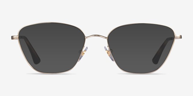 Vogue Eyewear VO4163 Pale Gold MetalEyeglass Frames from EyeBuyDirect, with Tinted Lenses