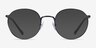 Vogue Eyewear VO4183 Black MetalEyeglass Frames from EyeBuyDirect, with Tinted Lenses