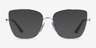 Vogue Eyewear VO4225 Silver MetalEyeglass Frames from EyeBuyDirect, with Tinted Lenses