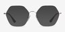 Vogue Eyewear VO4226 Silver MetalEyeglass Frames from EyeBuyDirect, with Tinted Lenses