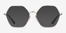 Vogue Eyewear VO4226 Pale Gold MetalEyeglass Frames from EyeBuyDirect, with Tinted Lenses