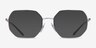 Vogue Eyewear VO4228 Silver MetalEyeglass Frames from EyeBuyDirect, with Tinted Lenses