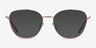 Vogue Eyewear VO4231 Or rose MétalMontures de lunettes de vue d'EyeBuyDirect, Avec des Verres Teintés