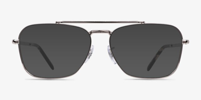 Ray-Ban RB3636V Silver MetalEyeglass Frames from EyeBuyDirect, with Tinted Lenses