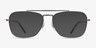 Ray-Ban RB3636V Silver MetalEyeglass Frames from EyeBuyDirect, with Tinted Lenses