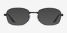 Ray-Ban RB3690V Black MetalEyeglass Frames from EyeBuyDirect, with Tinted Lenses