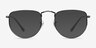 Ray-Ban RB3958V Elon Antique Gunmetal MetalEyeglass Frames from EyeBuyDirect, with Tinted Lenses