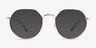 Ray-Ban RB6465 Jack Tortoise On Arista MetalEyeglass Frames from EyeBuyDirect, with Tinted Lenses
