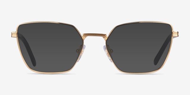 Vogue Eyewear VO4244 Gold MetalEyeglass Frames from EyeBuyDirect, with Tinted Lenses