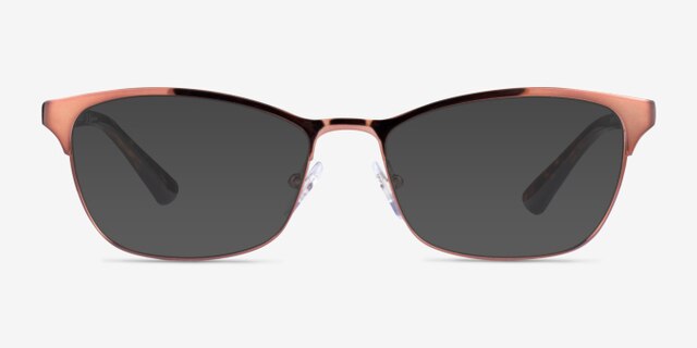 Vogue Eyewear VO3987B Brown MetalEyeglass Frames from EyeBuyDirect, with Tinted Lenses