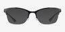 Vogue Eyewear VO4050 Black Silver MetalEyeglass Frames from EyeBuyDirect, with Tinted Lenses
