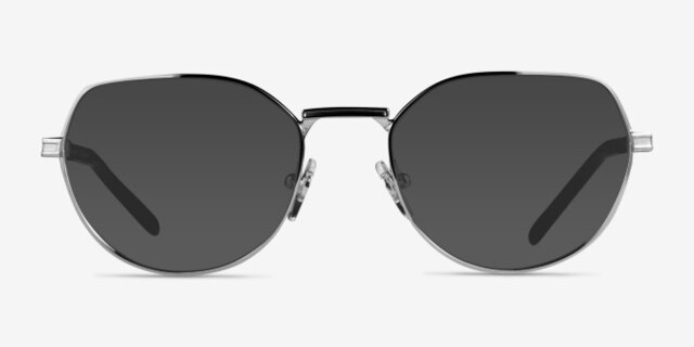 Vogue Eyewear VO4243 Silver MetalEyeglass Frames from EyeBuyDirect, with Tinted Lenses