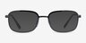 Ray-Ban RB6495 Black MetalEyeglass Frames from EyeBuyDirect, with Tinted Lenses