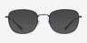 Ray-Ban RB6497 Black MetalEyeglass Frames from EyeBuyDirect, with Tinted Lenses