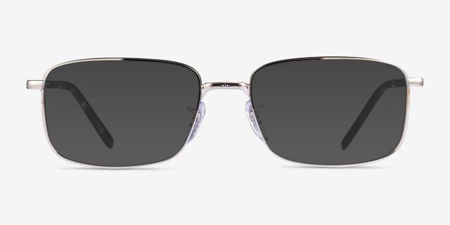 Ray-Ban RB3717V Silver MetalEyeglass Frames from EyeBuyDirect, with Tinted Lenses