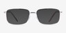 Ray-Ban RB3717V Gunmetal MetalEyeglass Frames from EyeBuyDirect, with Tinted Lenses