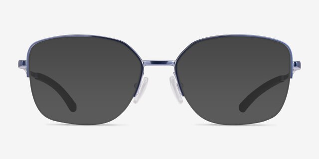 Oakley Moonglow Satin Blue MetalEyeglass Frames from EyeBuyDirect, with Tinted Lenses