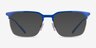 ARNETTE Maybe Mae Royal Blue MetalEyeglass Frames from EyeBuyDirect, with Tinted Lenses
