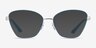 Vogue Eyewear VO4195 Blue  Silver MetalEyeglass Frames from EyeBuyDirect, with Tinted Lenses