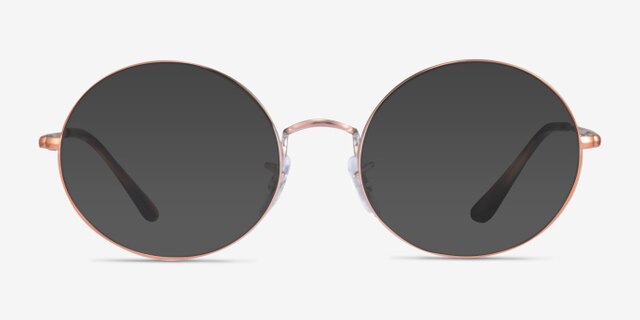 Ray-Ban RB1970V Copper MetalEyeglass Frames from EyeBuyDirect, with Tinted Lenses