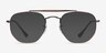 Ray-Ban RB3648V Antique Copper MetalEyeglass Frames from EyeBuyDirect, with Tinted Lenses
