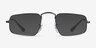 Ray-Ban RB3957V Julie Black MetalEyeglass Frames from EyeBuyDirect, with Tinted Lenses