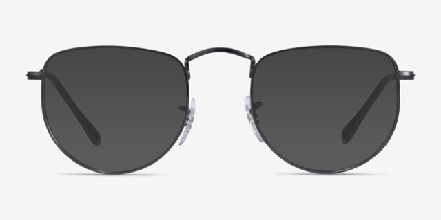 Ray-Ban RB3958V Elon Polished Black MetalEyeglass Frames from EyeBuyDirect, with Tinted Lenses