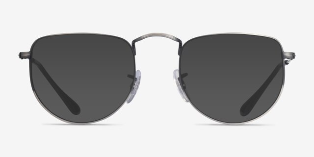 Ray-Ban RB3958V Elon Matte Antique Gunmetal MetalEyeglass Frames from EyeBuyDirect, with Tinted Lenses