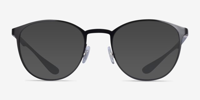 Ray-Ban RB6355 Black MetalEyeglass Frames from EyeBuyDirect, with Tinted Lenses