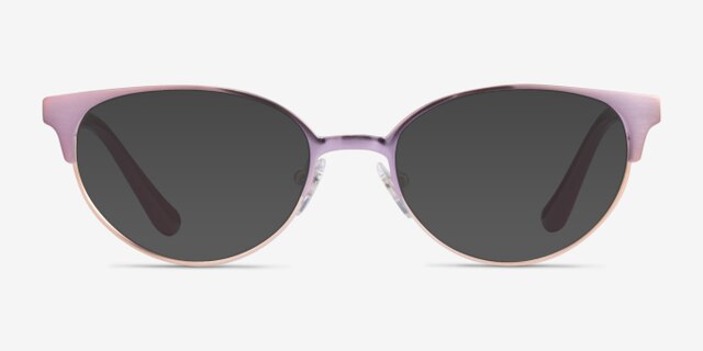 Vogue Eyewear VO4160 Brushed Pink Rose Gold MetalEyeglass Frames from EyeBuyDirect, with Tinted Lenses