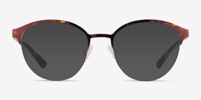 Vogue Eyewear VO4176 Tortoise MetalEyeglass Frames from EyeBuyDirect, with Tinted Lenses