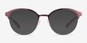 Vogue Eyewear VO4176 Brushed Purple MetalEyeglass Frames from EyeBuyDirect, with Tinted Lenses