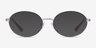 Vogue Eyewear VO4190 Gunmetal Violet MetalEyeglass Frames from EyeBuyDirect, with Tinted Lenses