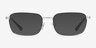 Vogue Eyewear VO4191 Black Silver MetalEyeglass Frames from EyeBuyDirect, with Tinted Lenses