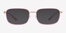 Vogue Eyewear VO4191 Fuxia Rose Gold MetalEyeglass Frames from EyeBuyDirect, with Tinted Lenses