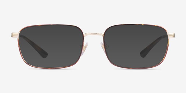 Vogue Eyewear VO4191 Tortoise Pale Gold MetalEyeglass Frames from EyeBuyDirect, with Tinted Lenses