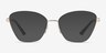 Vogue Eyewear VO4195 Brown Pale Gold MetalEyeglass Frames from EyeBuyDirect, with Tinted Lenses