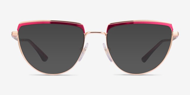 Vogue Eyewear VO4230 Fuchsia Rose Gold MetalEyeglass Frames from EyeBuyDirect, with Tinted Lenses