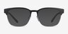 ARNETTE Waterly Matte Black MetalEyeglass Frames from EyeBuyDirect, with Tinted Lenses