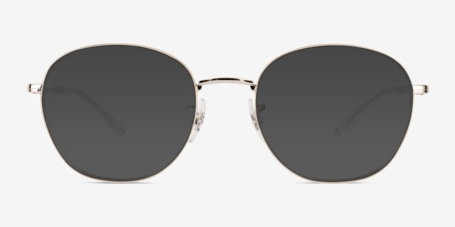 Ray-Ban RB6509 Silver MetalEyeglass Frames from EyeBuyDirect, with Tinted Lenses