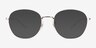 Ray-Ban RB6509 Silver MetalEyeglass Frames from EyeBuyDirect, with Tinted Lenses