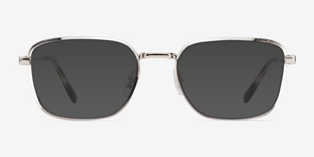 Ray-Ban RB6511 Silver MetalEyeglass Frames from EyeBuyDirect, with Tinted Lenses