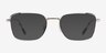 Ray-Ban RB6511 Silver MetalEyeglass Frames from EyeBuyDirect, with Tinted Lenses