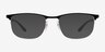 Ray-Ban RB6513 Black MetalEyeglass Frames from EyeBuyDirect, with Tinted Lenses