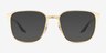 Ray-Ban RB6512 Brushed Gold MetalEyeglass Frames from EyeBuyDirect, with Tinted Lenses