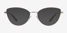 Vogue Eyewear VO4285 Silver MetalEyeglass Frames from EyeBuyDirect, with Tinted Lenses