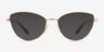 Vogue Eyewear VO4285 Rose Gold MetalEyeglass Frames from EyeBuyDirect, with Tinted Lenses